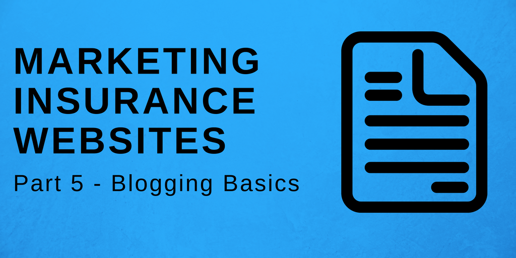 Marketing Insurance Websites